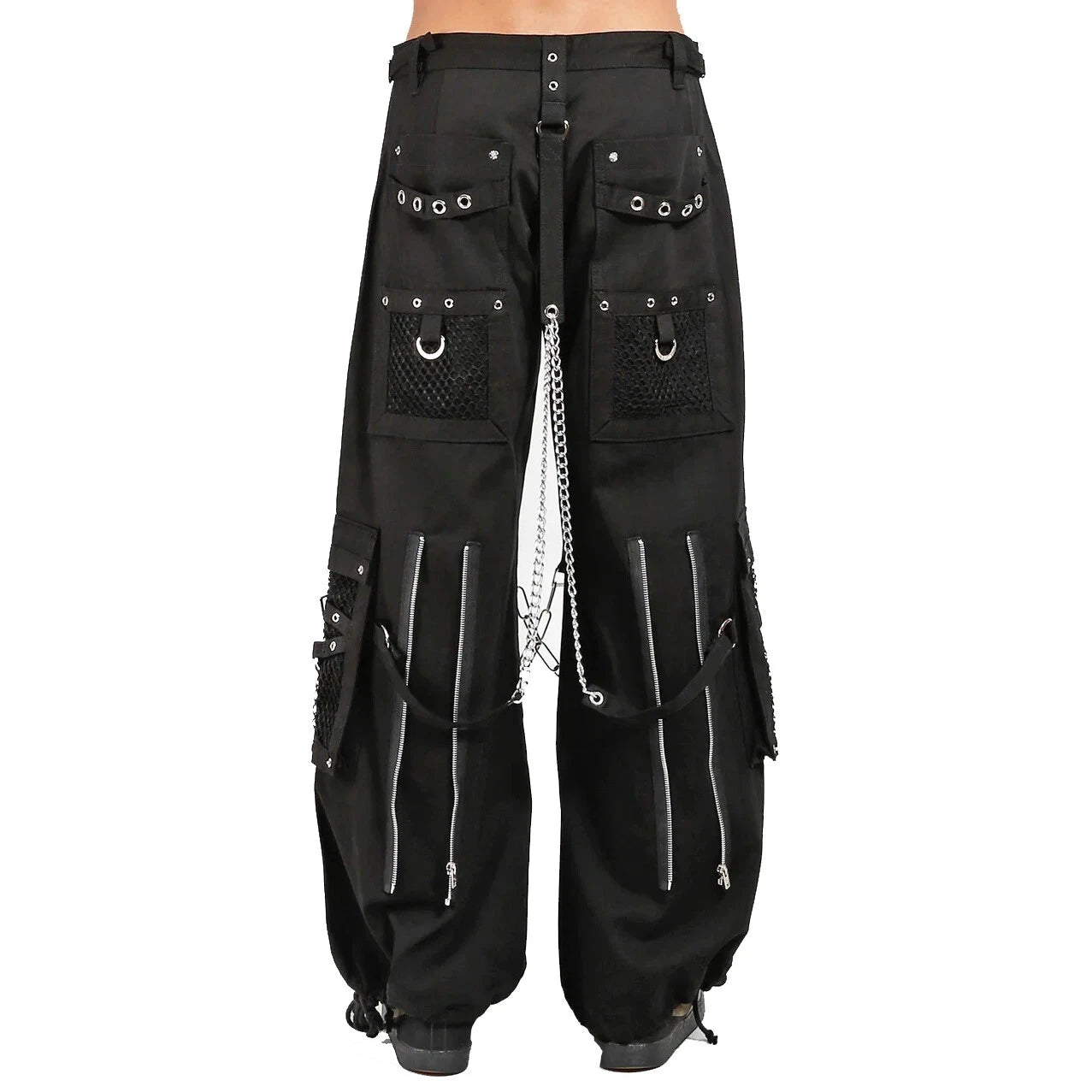 Goth Pant Trip Bondage Skater Gothic Punk Rocker Cyber Steampunk Biker Pant/Usa