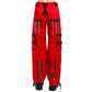 Gothic Bondage Handmade Men Pant Alternative Punk Rock Transformer Trouser Red Baggy/ Pants