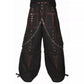 Gothic Extreme Bondage Skater Gothic Punk Rocker Cyber Goth Steampunk Biker Emo Black Dagger Trouser Pant Shorts/USA