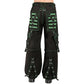 Extreme Bondage Skater Gothic Punk Rocker Cyber Goth Steampunk Biker Pants