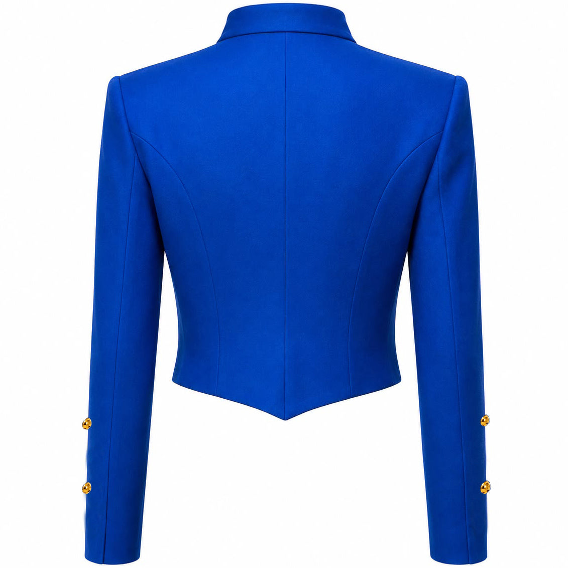 Men's Vintage Royal Blue Military Jacket Gold Braided Hussar Parade Jacket Victorian Gothic Steampunk Band Uniform Coat