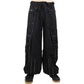 Gothic Bondage Rocker Men Pant Alternative Punk Rock Emo Trouser Pant Shorts/USA